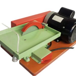 Highland Park 6 inch trim saw with rugged cast aluminum cutting deck and tank and 1/2 HP 110V motor.